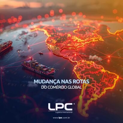 Mudança nas rotas do comércio global